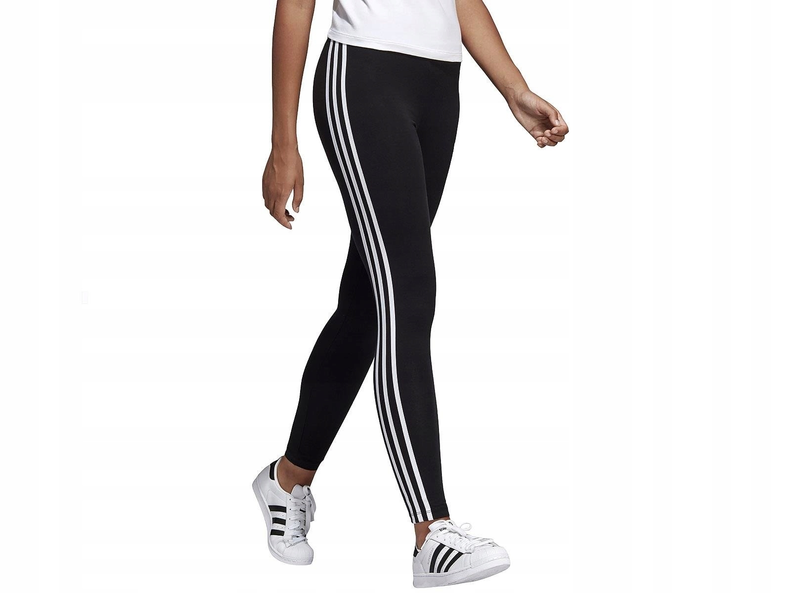 ADIDAS CE2441 DAMSKIE LEGGINSY CZARNE ORIGINALS Rozmiar 3XS
