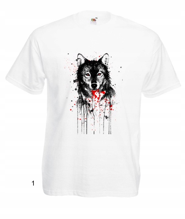 

Koszulki Męskie Wilk Wilki Wilczek Wzory