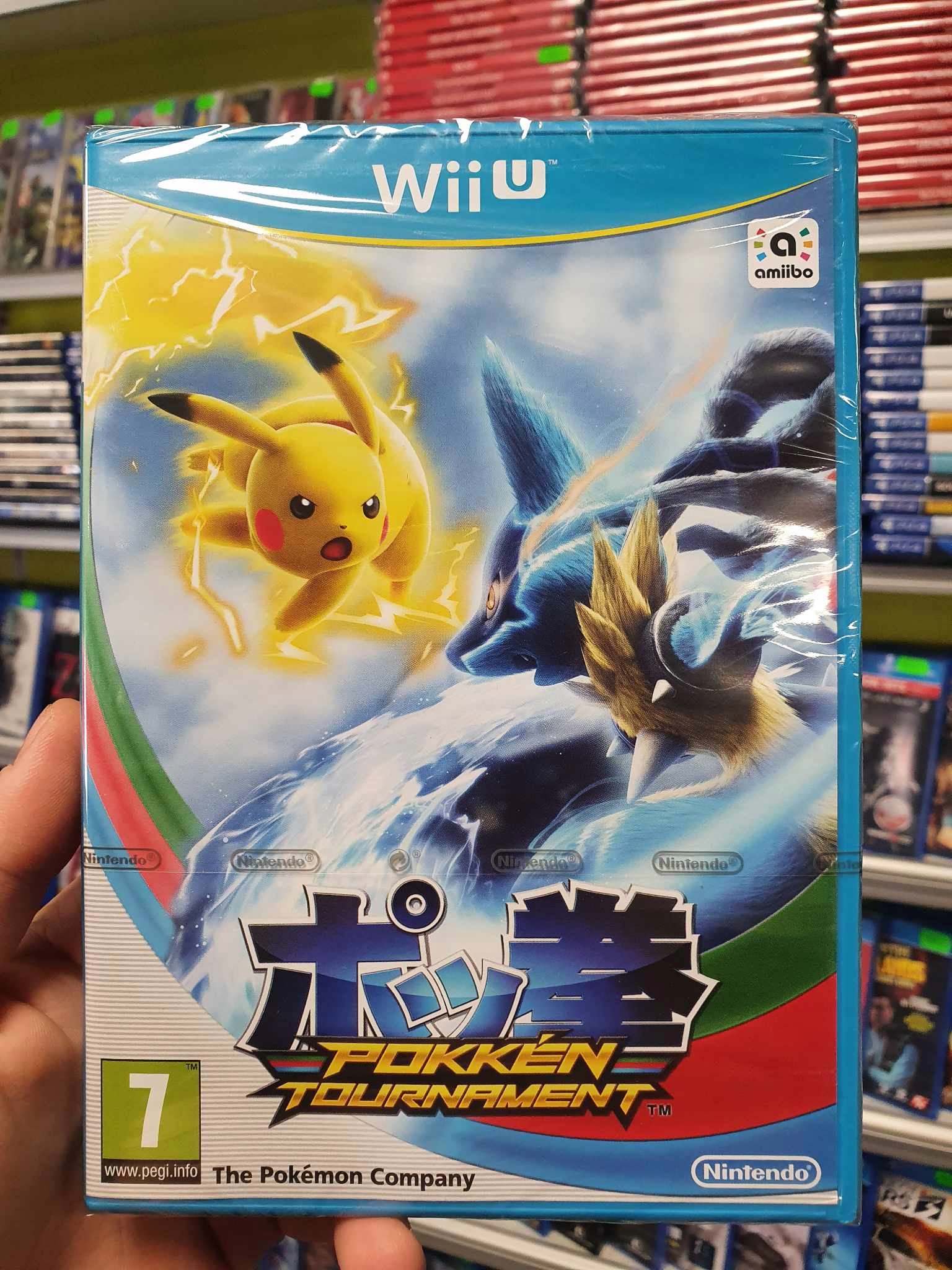 POKKEN TOURNAMENT WIIU WII U 3xA NOWA Tematyka bijatyki