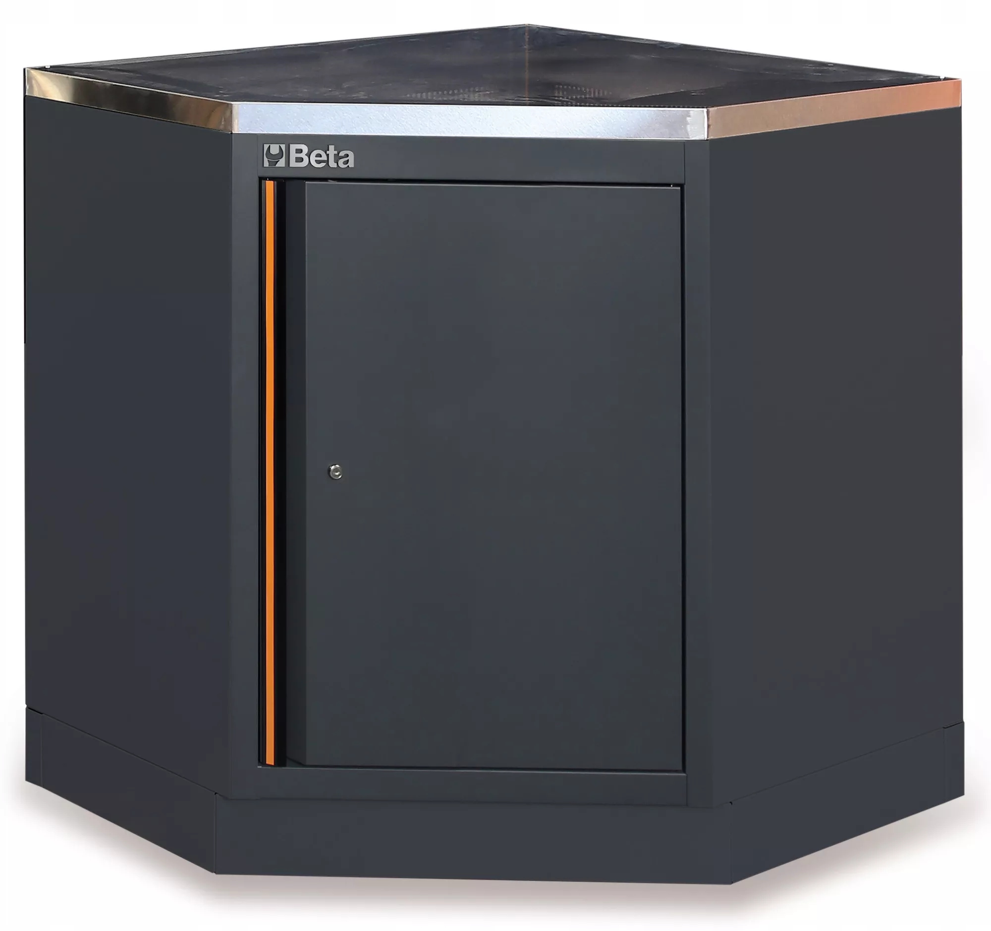 Moduł narożny ze stalowym blatem system C45PRO Beta 4500/C45PRO/CAI/X