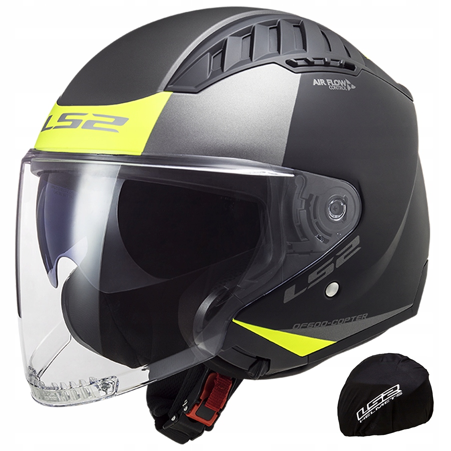 

Kask Otwarty LS2 OF600 Copter Urbane Fluo Żółty M