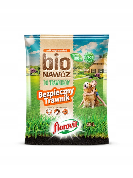 

Florovit Bio nawóz do trawników bezpieczny 10l