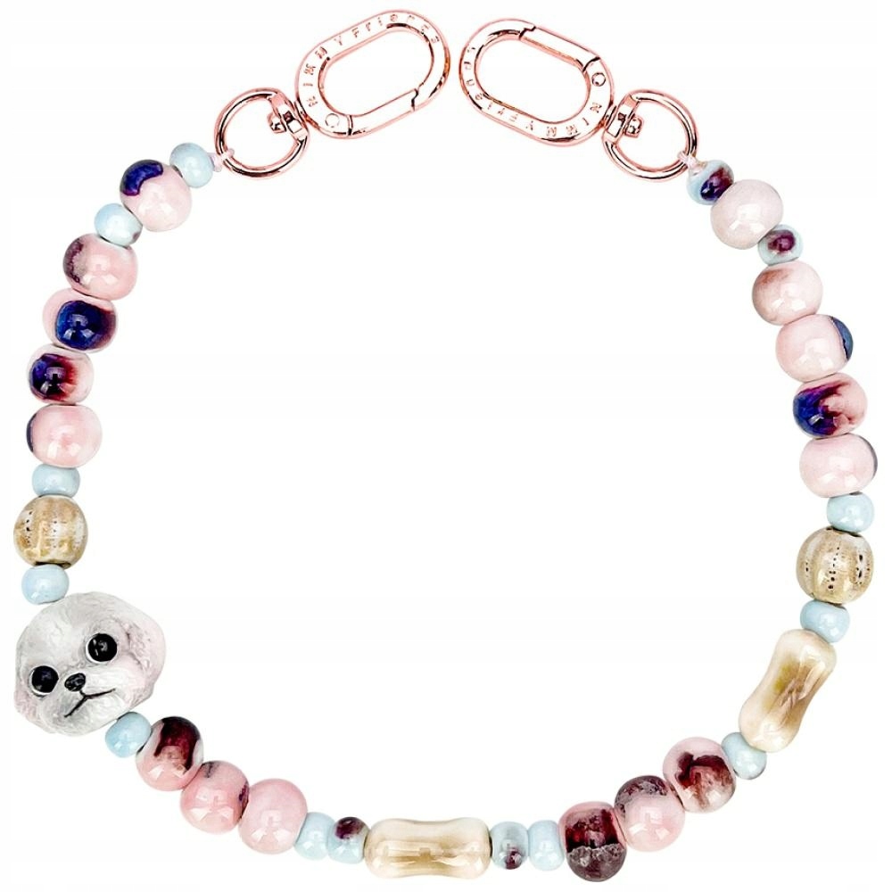 Závěs na kabelku Handstrap Nimmy New Big Eye Cute Pets 2.0 Růžový