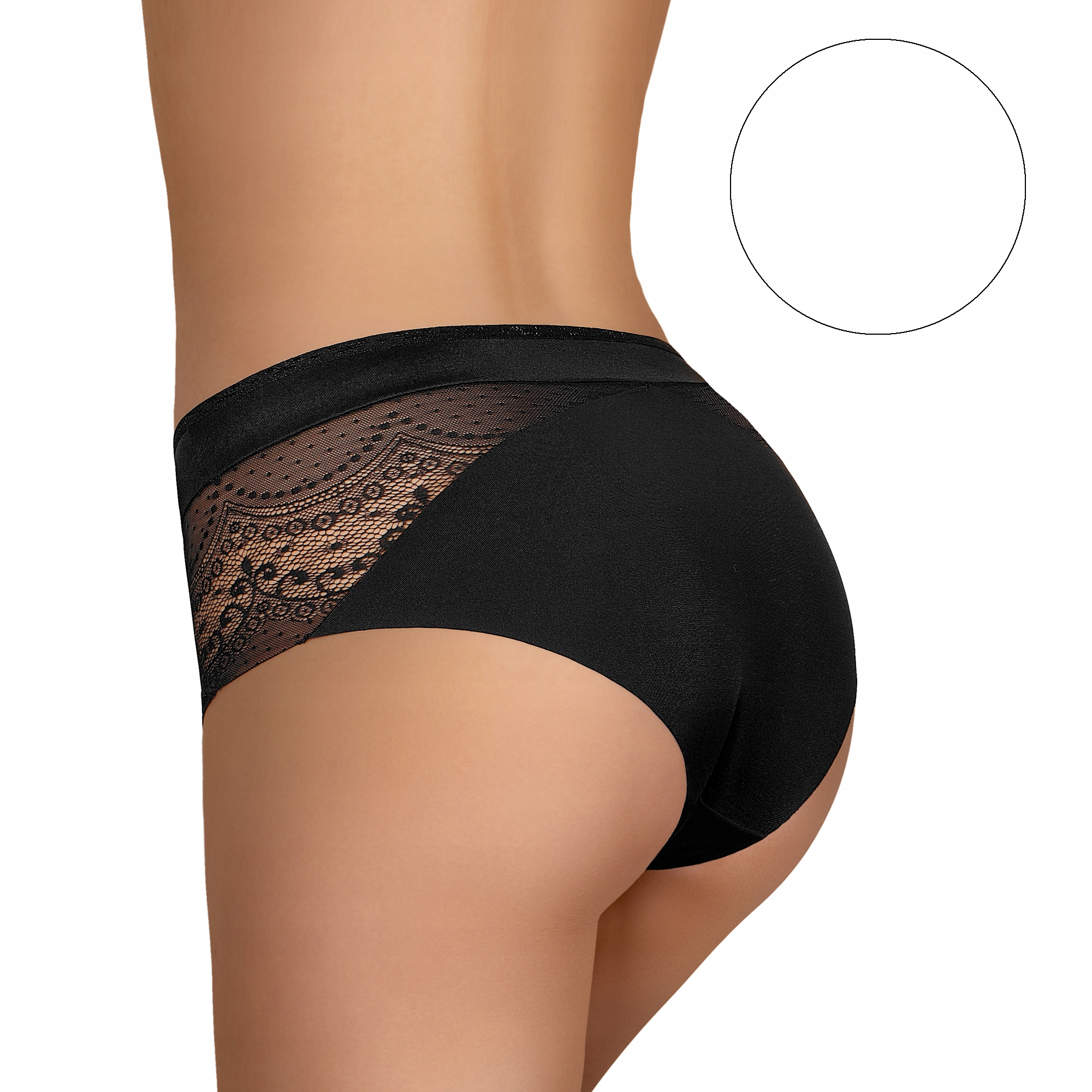 

Koronkowe figi majtki damskie Modo 117 Białe M