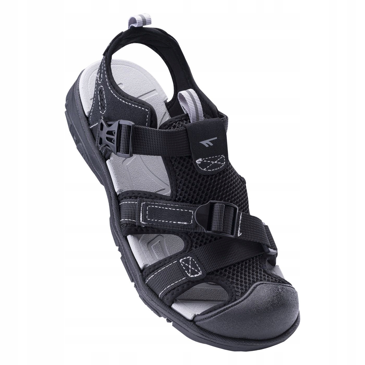 Hi-tec Pánské sandály Garry černé s klipem, velikost 42