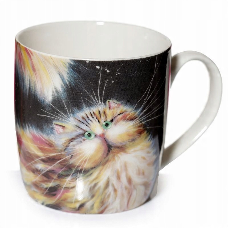 

Porcelanowy kubek Kim Haskins Rainbow Cat Kot