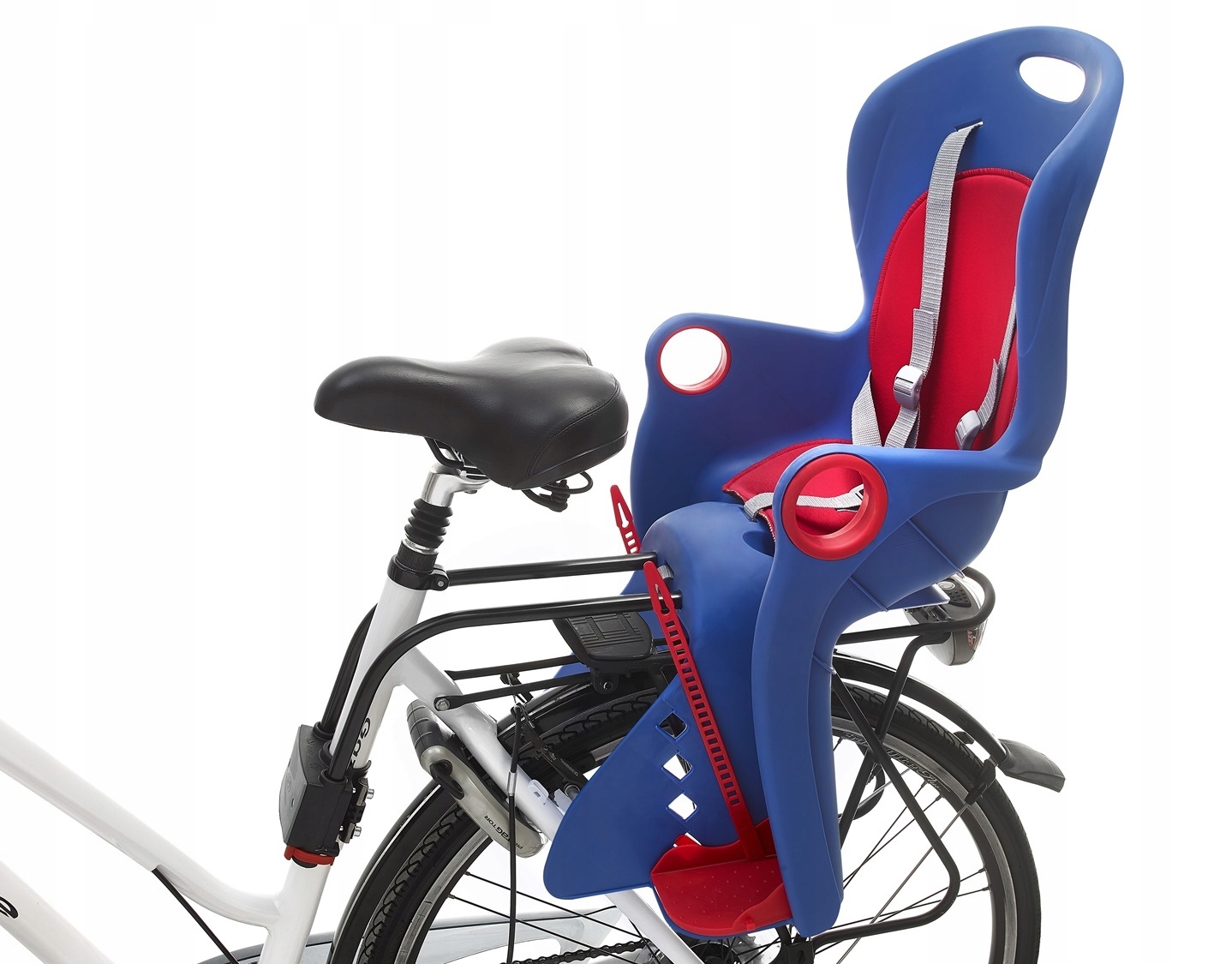 BEZPIECZNY FOTELIK ROWEROWY NA RAMĘ BAGAŻNIK Marka MAT-COMPANY