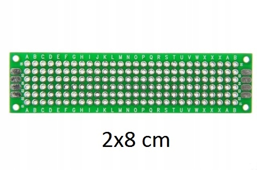 

Uniwersalna dwustronna płytka Pcb 2x8cm 168 pól