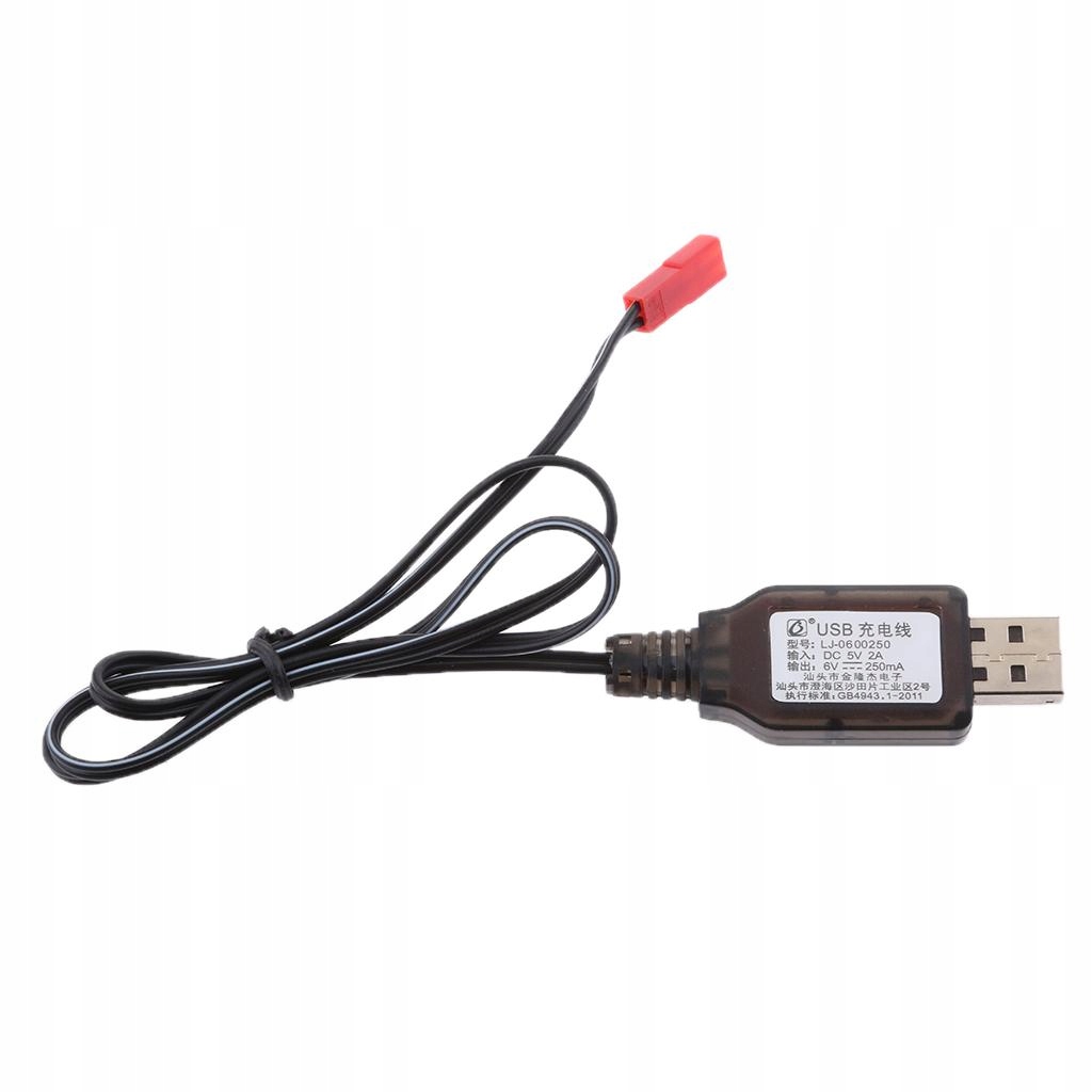 Premium 6V USB To JST Plug NI MH Battery r Cable For RC Drone