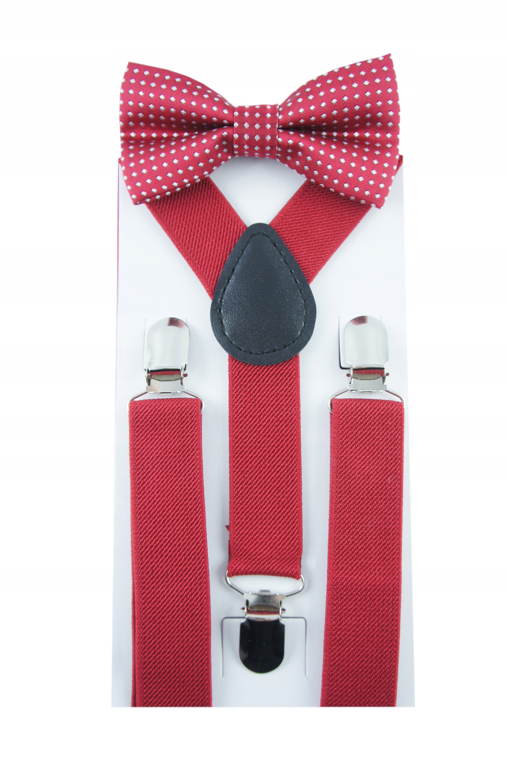 

Bordowe Szelki i muszka dziecięce Do Wyboru!