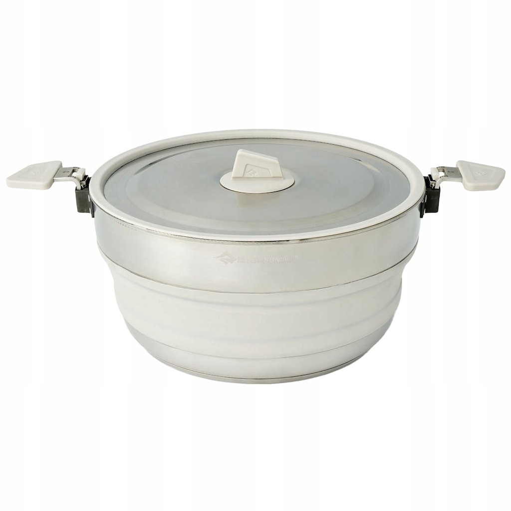 Turistický hrnec Sea To Summit Detour Stainless Steel 5 l Moonstruck Grey