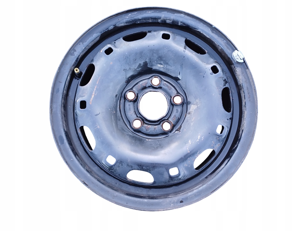 SKODA FABIA 2 II LIFT 10- FELGA STALOWA 5X100 5JX14 ET35 600601027R