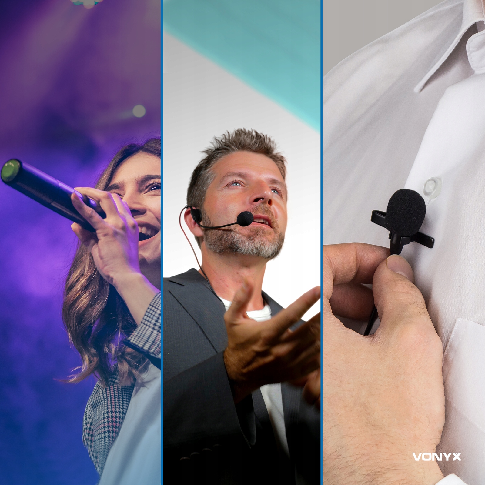 Kolumna akumulatorowa 12'' 800W BT 2x mic Vonyx Kod producenta 174.058