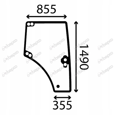 Claas Arion pravé dveře 0022351830