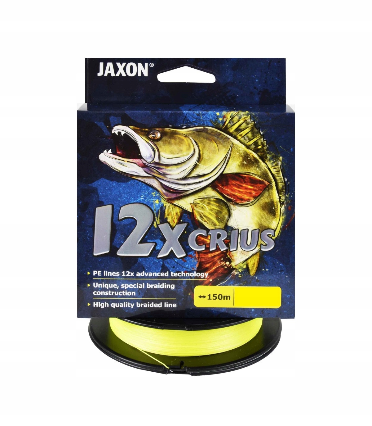 Plecionka Jaxon Crius 12X Fluo 0,14 150M 1szt.