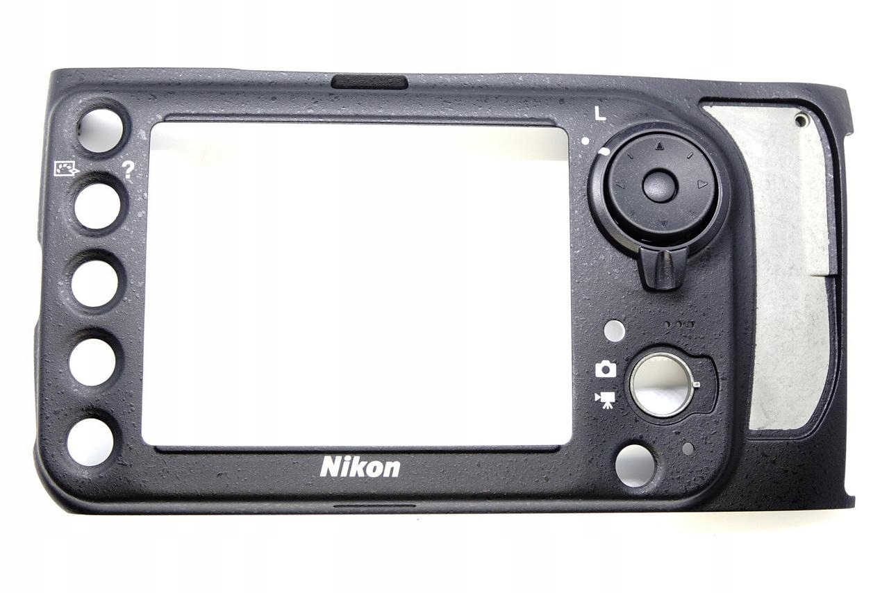 Zadní strana pouzdra Nikon D800