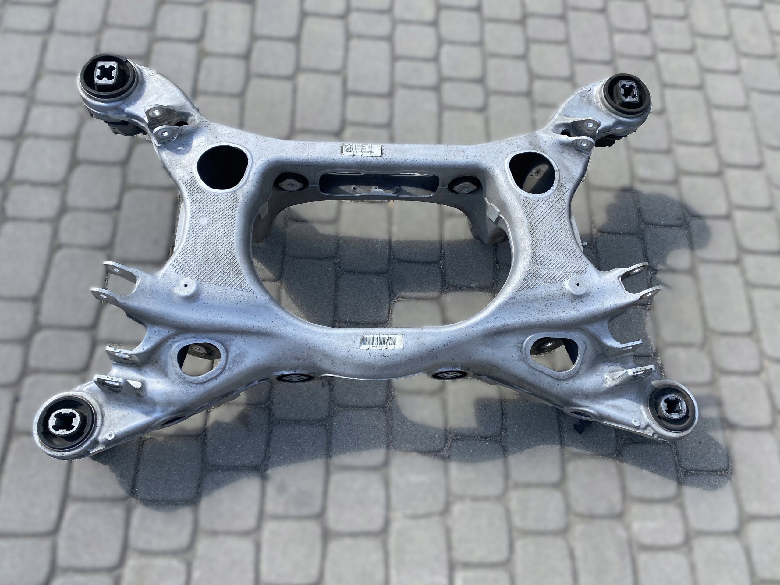 axle beam subframe axle beam rear part rear. PORSCHE PANAMERA 971 OE