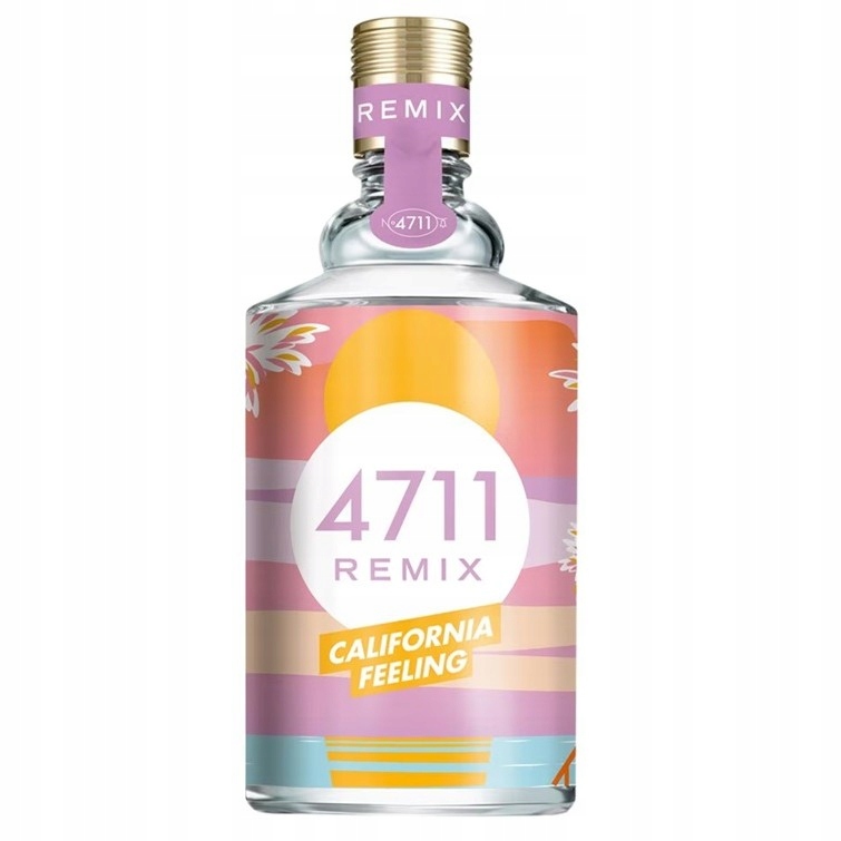 Kolínská voda s nádechem jantaru a bergamotu California Feeling spray 100 ml