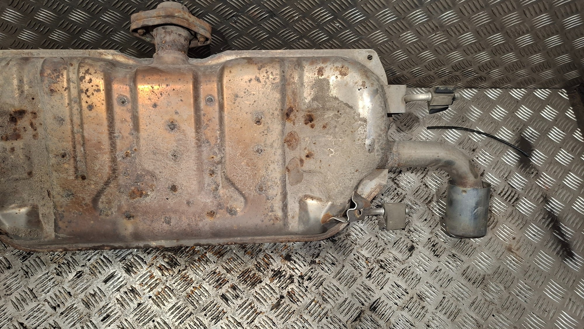 exhaust silencer MAZDA 3 2.0