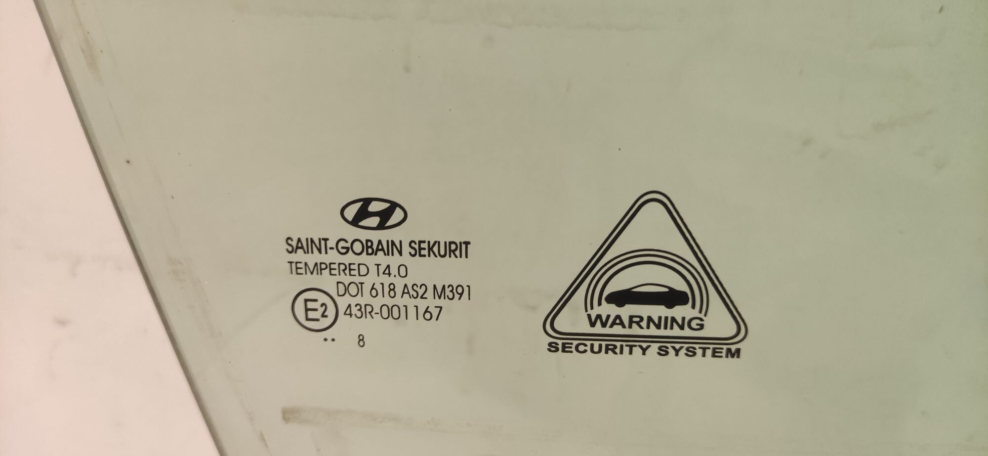 HYUNDAI I30 III HB window door right right front front 18 ROK