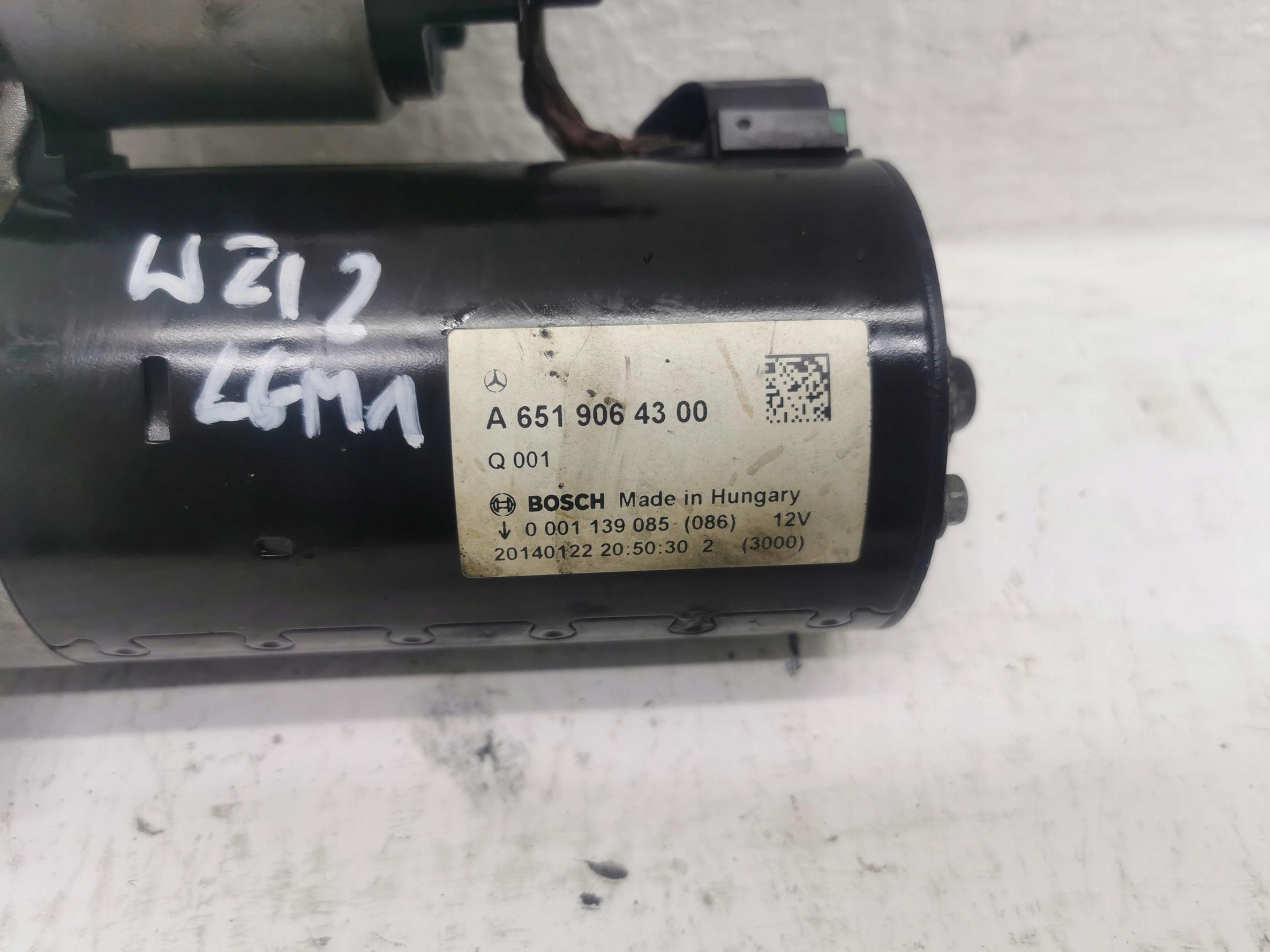starter MERCEDES E-KLASA W212 2.2 A6519064300