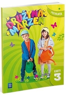 DRUŻYNA MARZEŃ PIĘCIOLATEK KARTY PRACY CZĘŚĆ 1-4 Szerokość produktu 20.5 cm