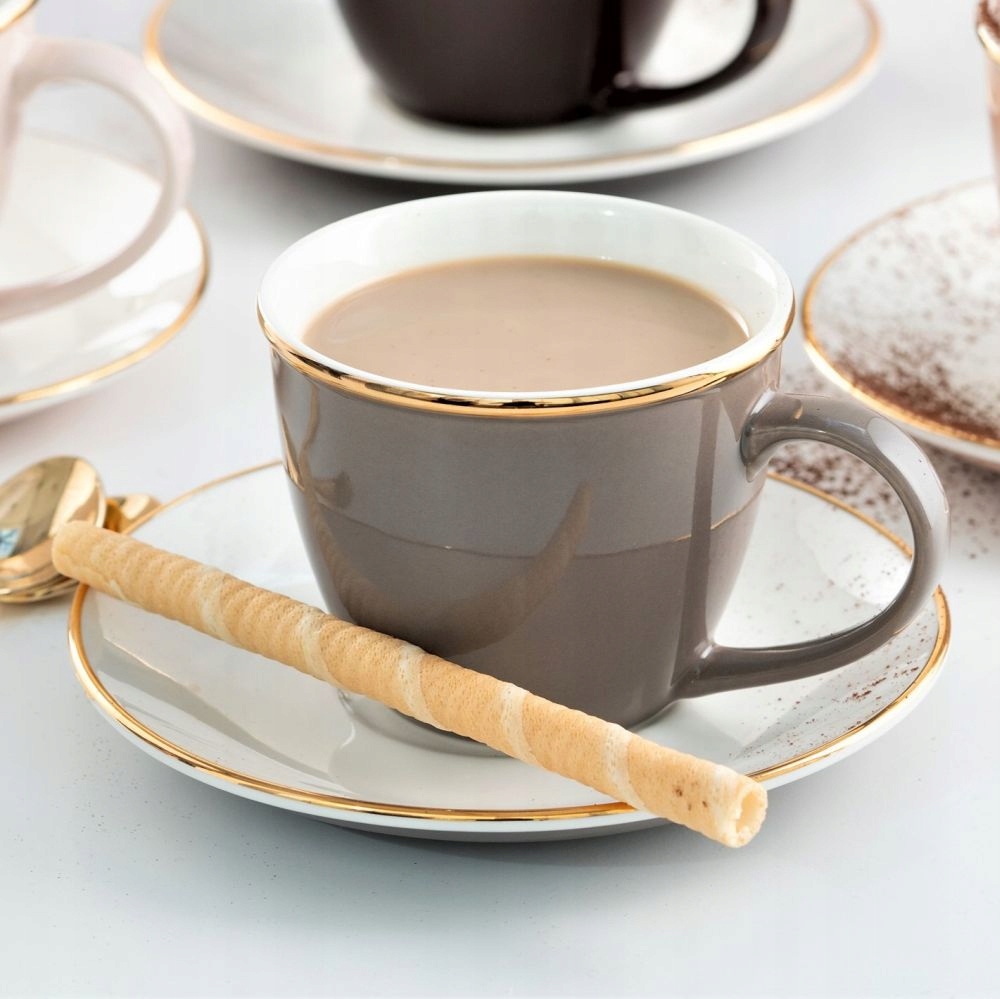 Filiżanka/spodek 220 ml PEPPER WLN VILLA ITALIA Marka Villa Italia