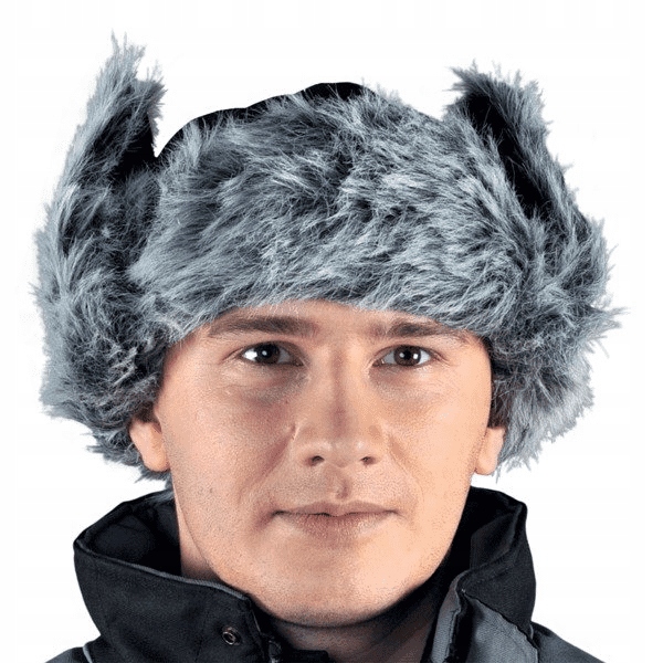 

Czapka ocieplana uszanka czarny rozm.59