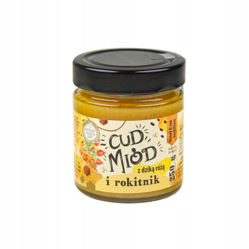 3X Bartnik Cudud med s divokou růží a rakytník 250 g