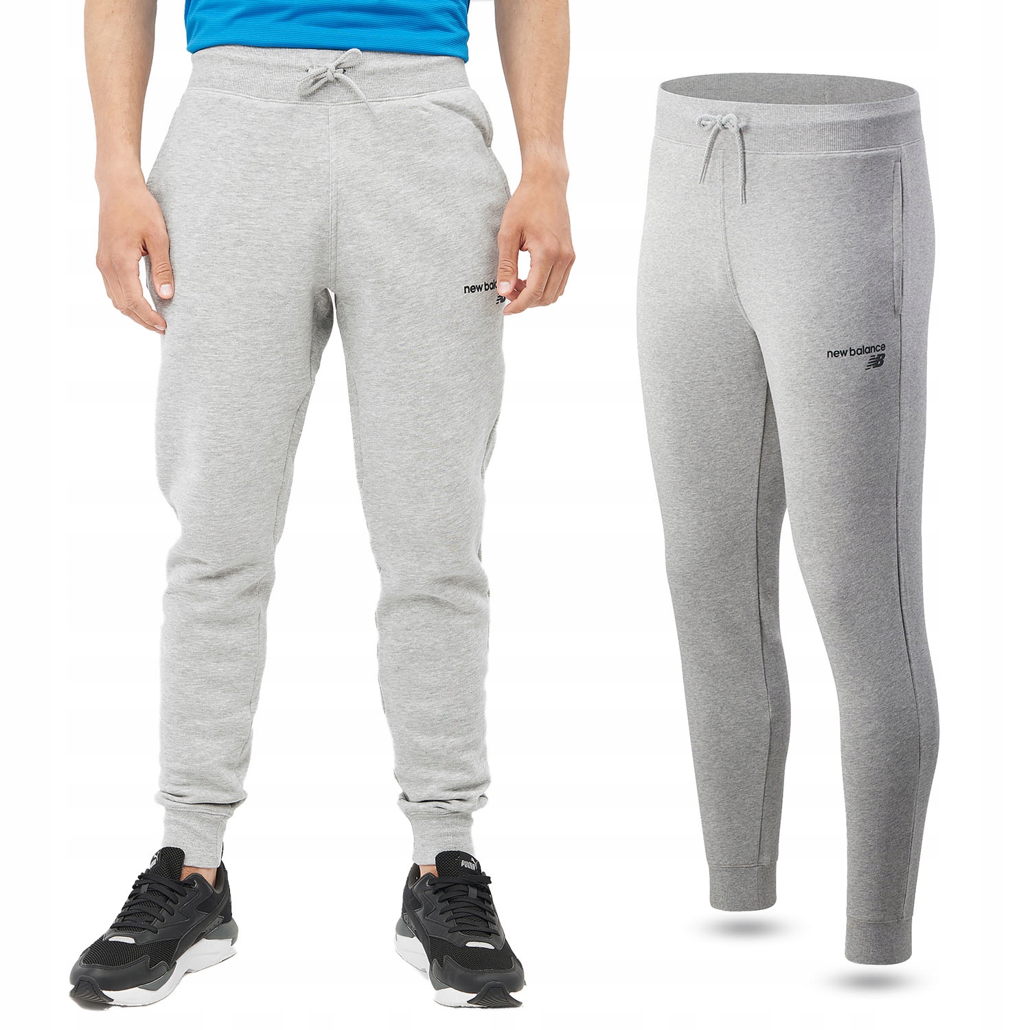 

Spodnie Dresowe Męskie New Balance Bawełna MP03904