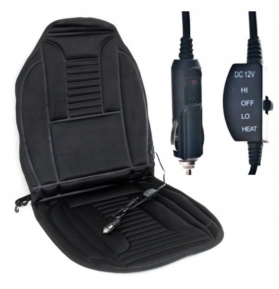 Mata grzewcza podgrzewająca samochodowa na fotel 12V 35W/45W Carmotion