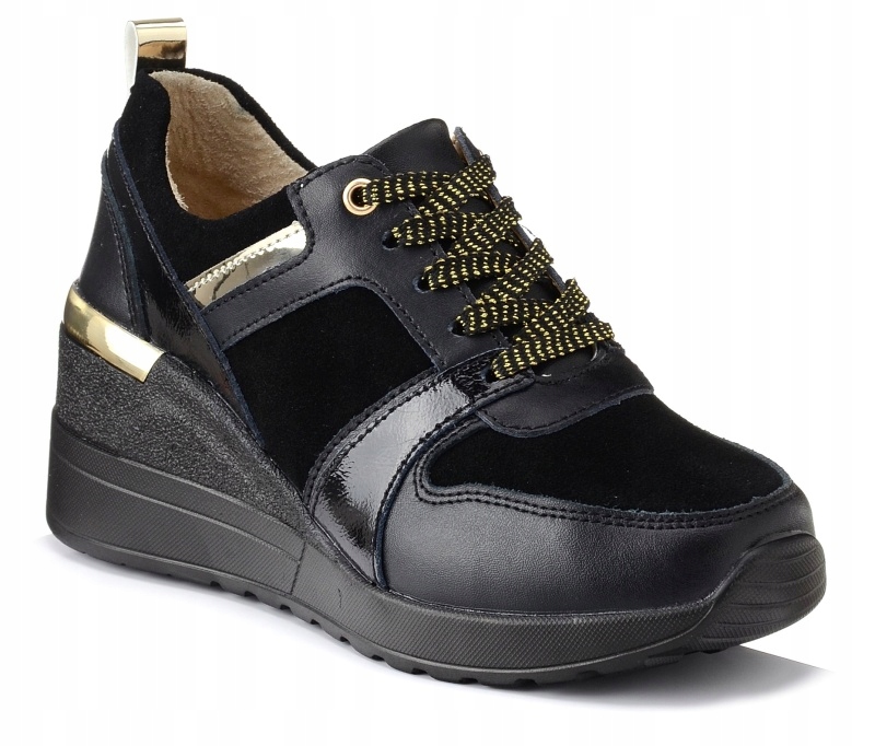 

Sneakersy damskie na koturnie S.barski AL21405 38