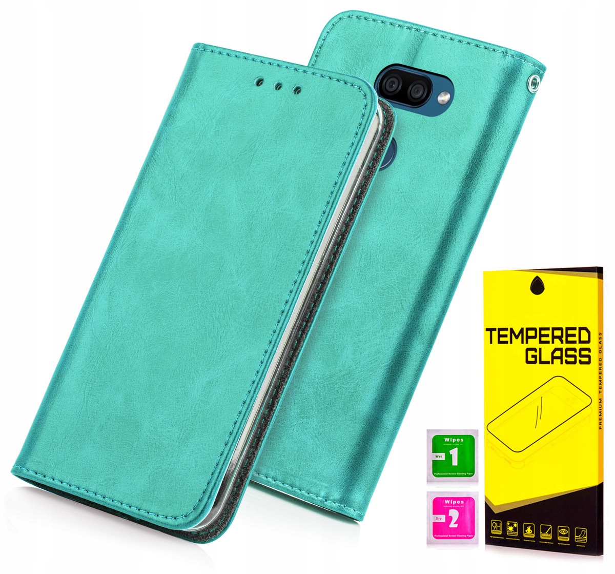 

Etui Portfel Blue Moon Do Lg K40S Szkło 9H