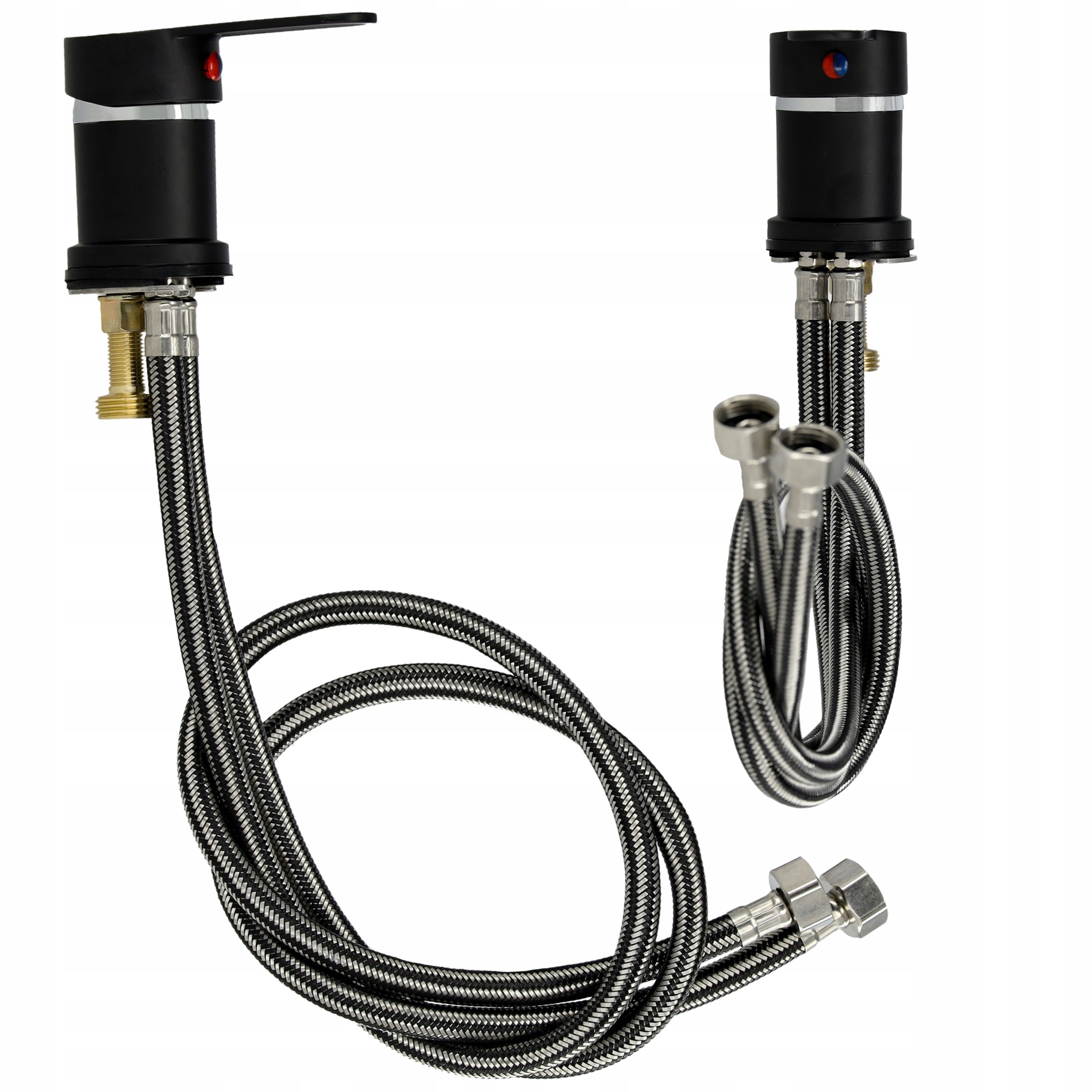 Standardní umyvadlová baterie pro kadeřnickou myčku, černá