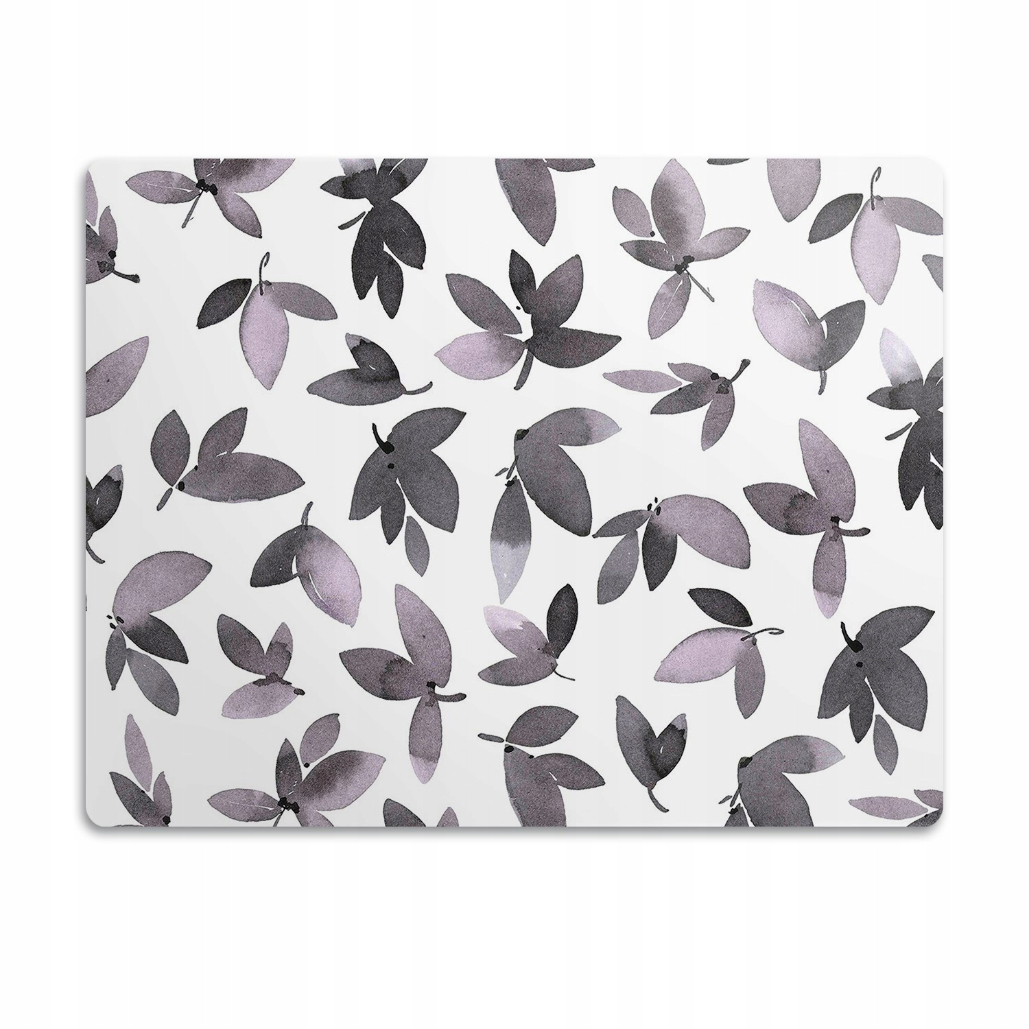 Levně Podložka pro kočky psa pod misky Listy stromu 60x40 cm