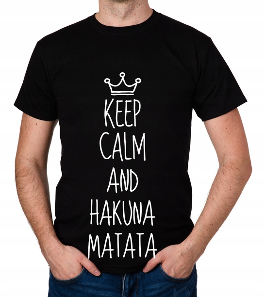 

koszulka Keep Calm And Hakuna Matata prezent