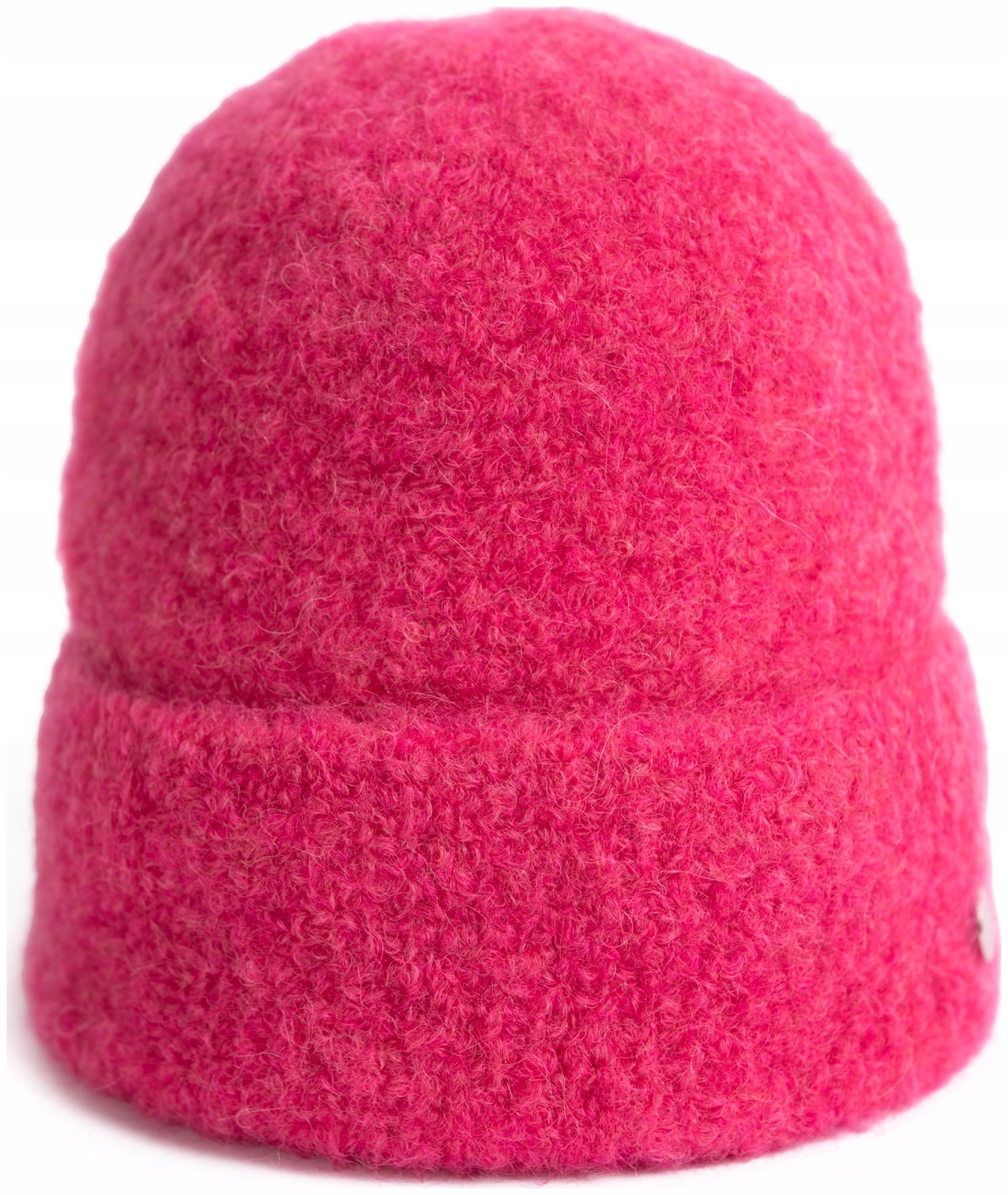 Dámská Čepice z alpaky Tarnica, vyrobeno v Polsku malinová