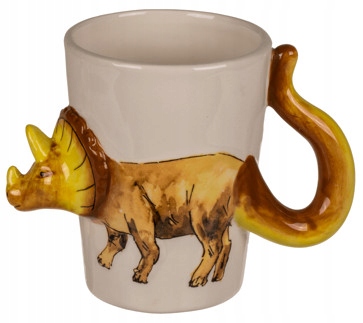 

Kubek Ceramiczny Dinozaur Ucho Ogon Dinozaura w. A