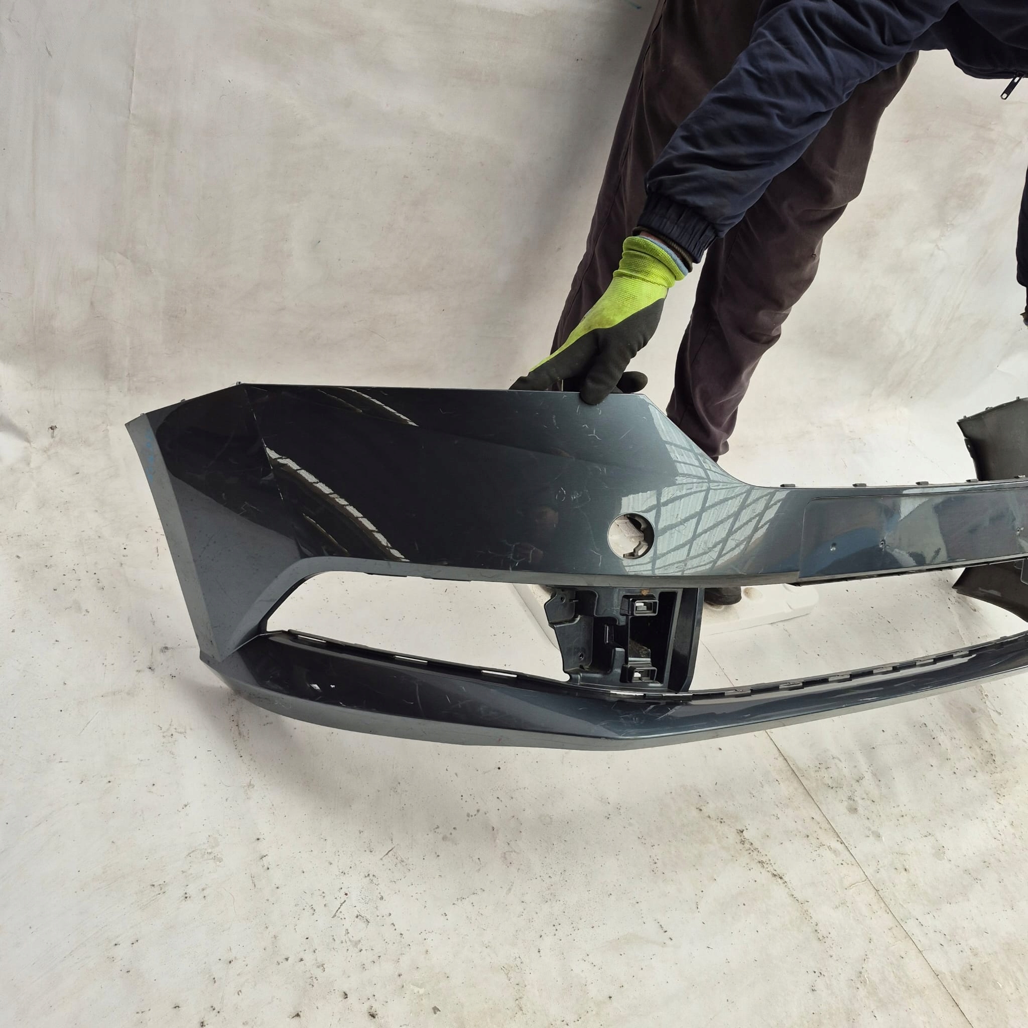 SKODA FABIA III 3 LIFT 18-21 bumper front front
