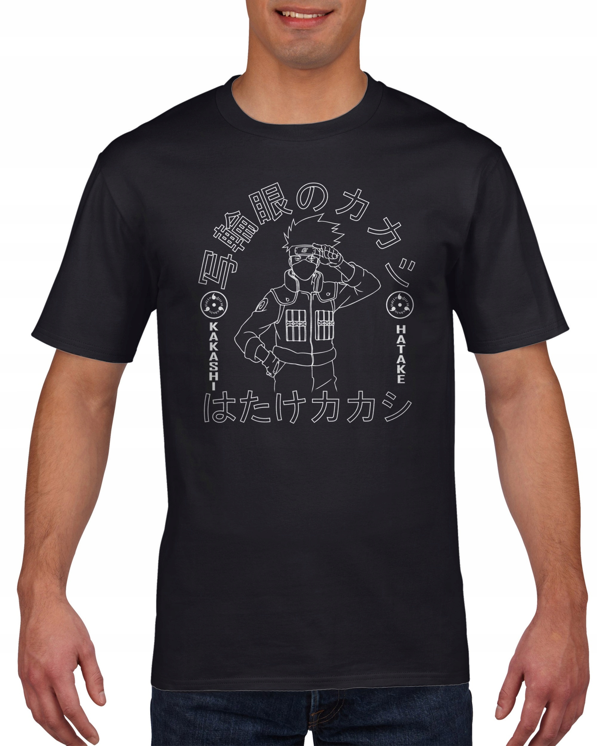 

Koszulka męska Naruto Kakashi manga anime M