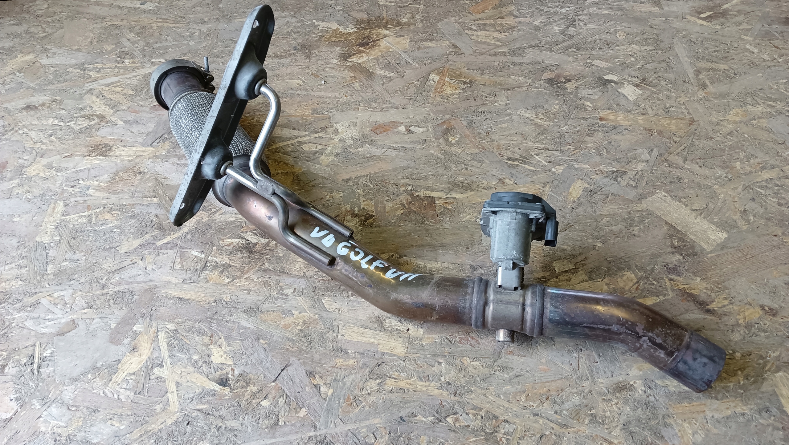 GOLF VII ВЫХЛОПНАЯ ТРУБА ДРОССЕЛЬНАЯ ЗАСЛОНКА 5Q0253059GG