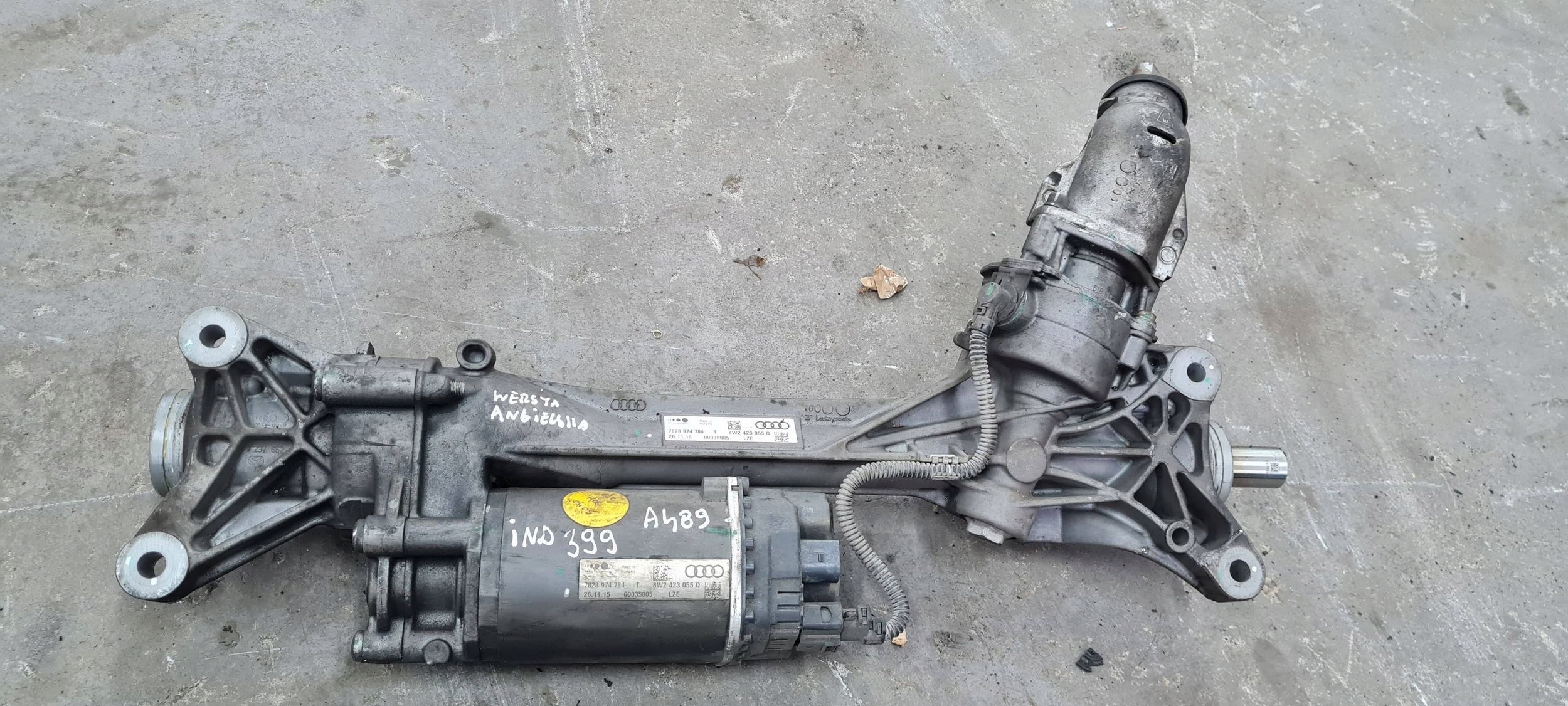 A4 B9 8W control drag rod servo steering ANGLIK 8W2423055Q A5 8W