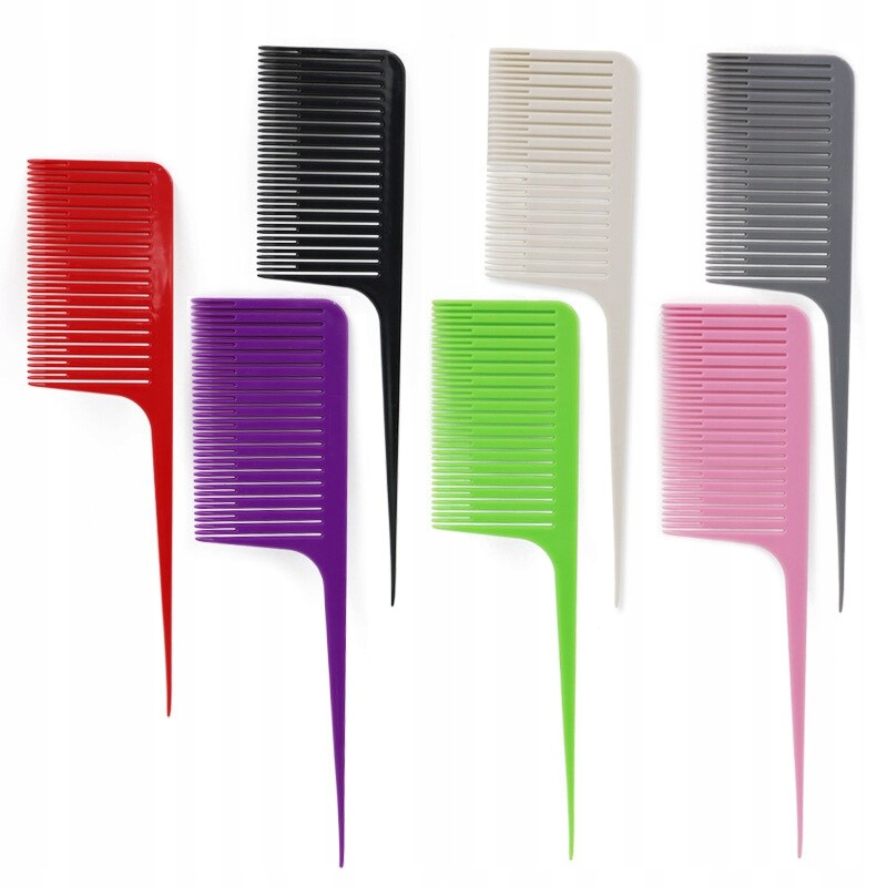1PC Profession Dyeing Comb Weave Comb Tail Marka inna marka