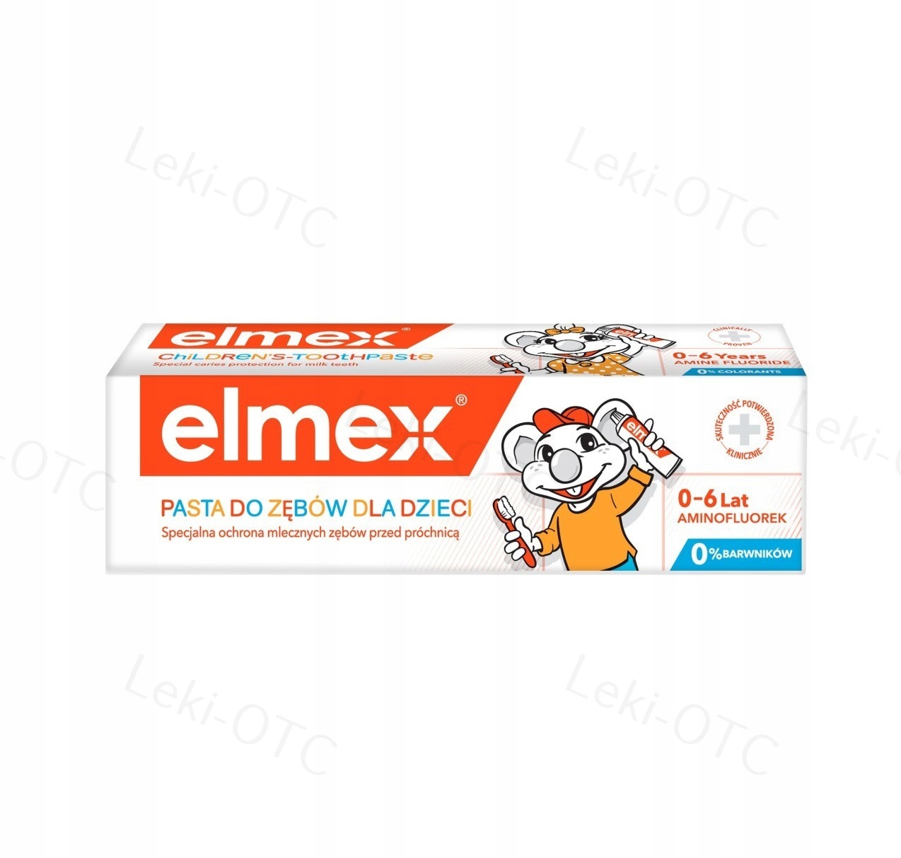 

Elmex Pasta Do Zębów Dla Dzieci 0-6Lat