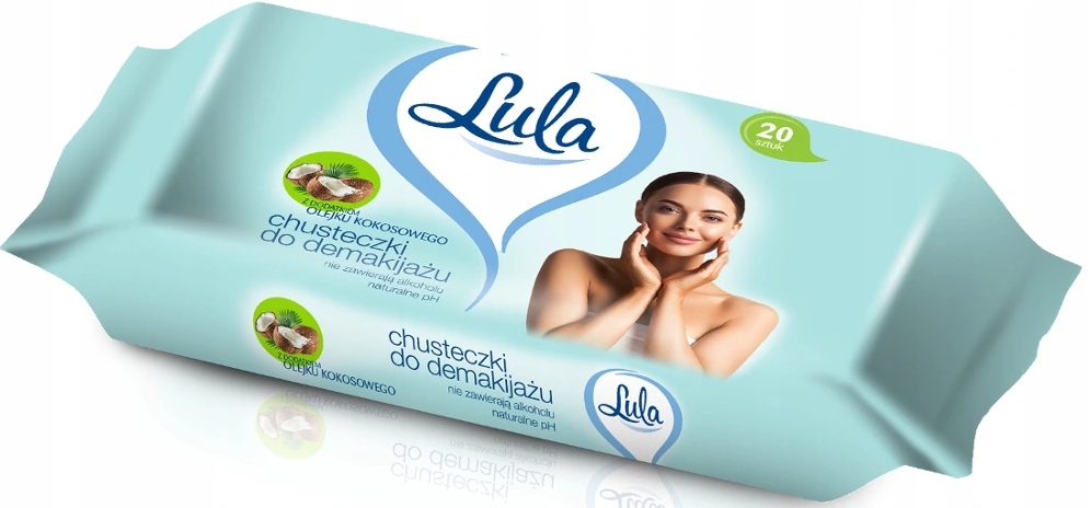 

Lula Chusteczki Do Demakijażu z Olejem Kokosowym