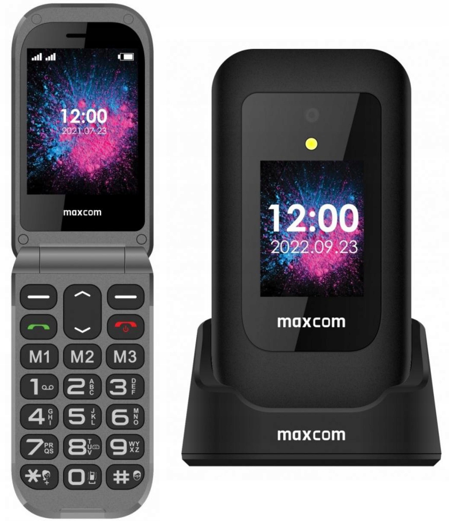 

Telefon Maxcom MM827 4G Lte Klapka Sos Microsd