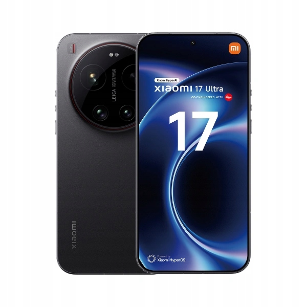 Smartfon Xiaomi 17 Ultra 16+512 Gb 5G Czarny 6,9" Oled 120 Hz 6000 mAh