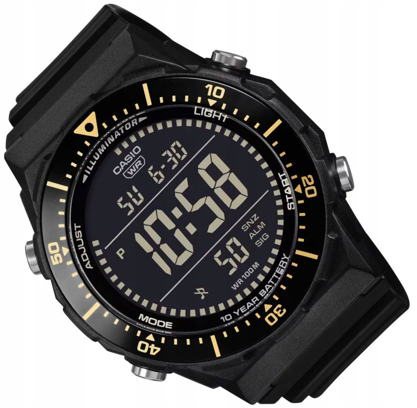 Rotační Digitální Hodinky Casio AE-1700H-1BVEF Černé Otočné Bezel Led Box
