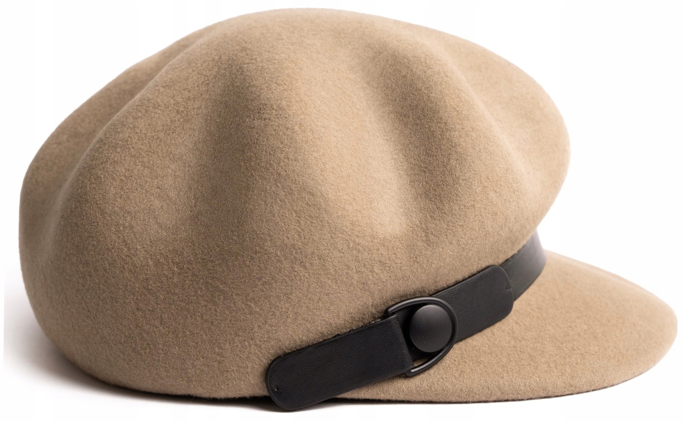 Dámský klobouk Dorothy plstěný, vlněný, světle béžový