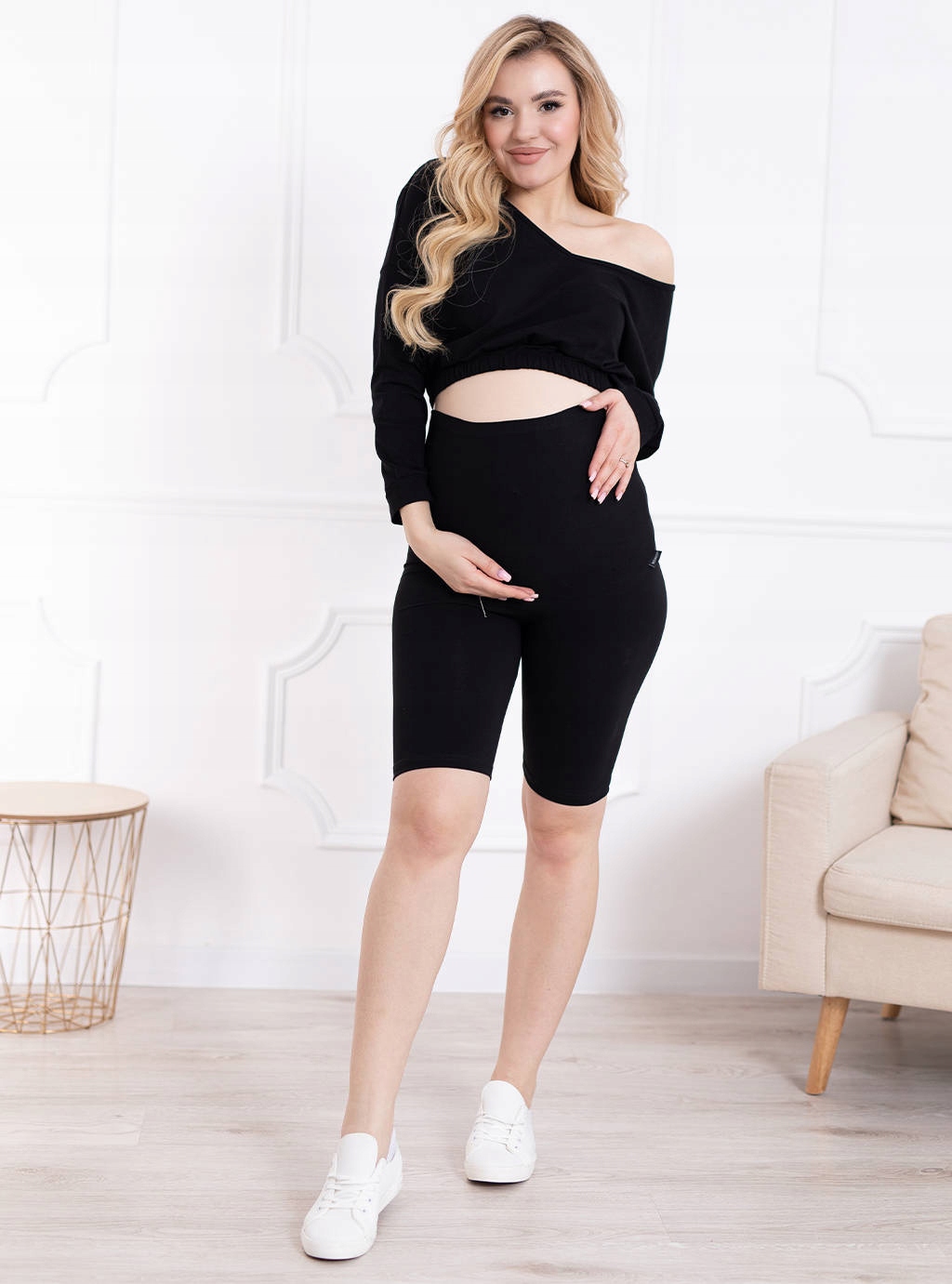 LEGGINSY CIĄŻOWE KOLARKI KRÓTKIE SPODENKI R. XXXL Rozmiar 3XL